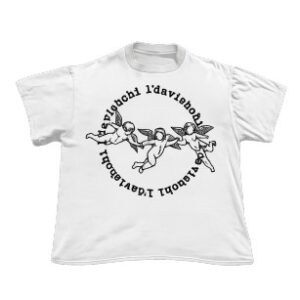 L'DAVISHCHI "Cherubic Angels" Graphic T-shirt
