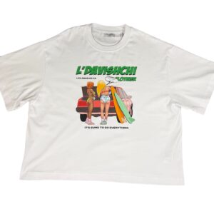 L'DAVISHCHI "A Gentleman Doesn't" Graphic Tank Top