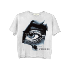 L'DAVISHCHI Classic Logo T-shirt - Casual White Tee